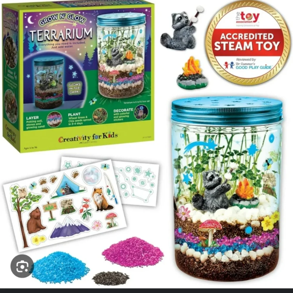 Grow 'N Glow Terrarium Kit NEW - Picture 5 of 8